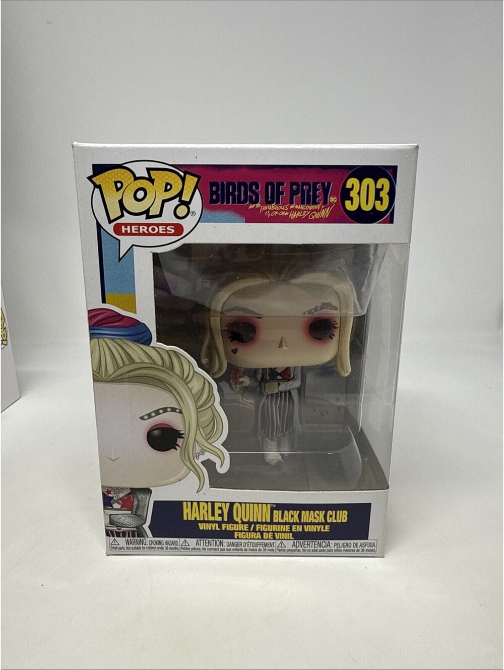 Funko Pop! Vinyl: DC Universe Harley Quinn Black Mask Club #303 Birds Of Prey